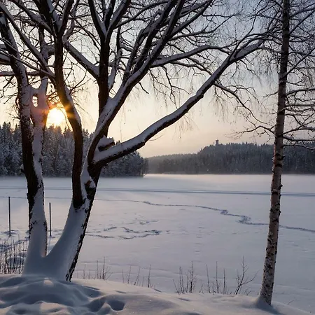 빌라 Evon Luonto - Aulangon Rantahuvila 하민리나