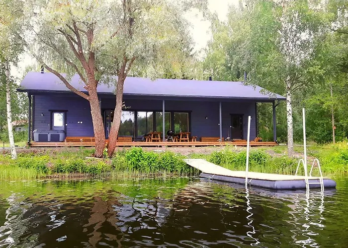 ヴィラ Evon Luonto - Aulangon Rantahuvila *